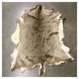 Tanned Whitetail Deer Hide Rug