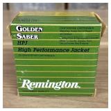 A Box of Remington Golden Saber 357 Magnum Centerf