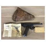 Japanese Nambu Type 14 Semi-Automatic Pistol with