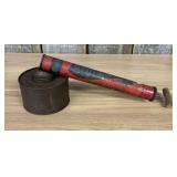Belknap Blue Ribbon Hand Pump Tin Sprayer