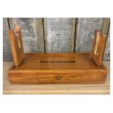 Winchester Wooden Gun Cleaning Station with 17 Pie