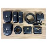 A Collection of Boston Leather and Bianchi Law Enf