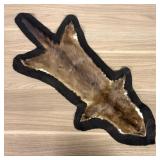 Vintage Mink Pelt Taxidermy Rug
