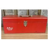 Belknap Model T17-719 Red Painted Steel Tool Box w
