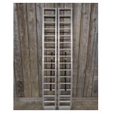 A Pair of Aluminum Arched Loading Ramps with Safet