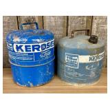 Two Blue Grass Belknap Inc. Steel 5 Gallon Kerosen