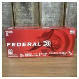 A 100 Round Bulk Box of Federal 12 Gauge Field and