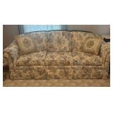 Broyhill Floral Tapestry Upholstered Three Cushion