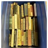 A Collection of Vintage Hardcover and Softcover Bo