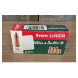 Sellier and Bellot 9mm Luger Full Metal Jacket Amm