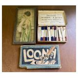 Early 20th C. Ephemera Trio w/ Lithograph Portrait