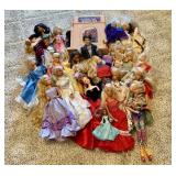 A Collection of Twenty-Five Mattel Fashion Dolls a