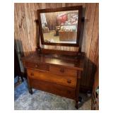 American Arts and Crafts Quartersawn Oak Dresser w