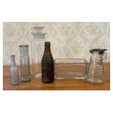 An Assortment of Vintage and Antique Glassware Inc