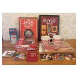 An Assortment of Coca-Cola Brand Collectibles Incl