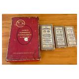 A Group of Vintage Buster Brown Hosiery and Clark