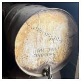 Standard Oil Co. Industrial Oil Drum with Dispensi