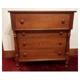 McMahan Furniture Co. Solid Cherry Empire Style Ch
