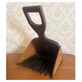 Antique Handheld Wood and Metal Cranberry Rake Sco