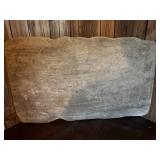 Antique American Hand-Hewn Wooden Dough Board