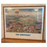 Erika J. Kaiser Framed Offset Lithographic Poster