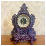 Narco West German Ceramic Mantel Clock