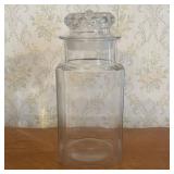 Antique Kis-Me Gum Co Louisville KY Glass Candy St