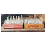 Two Vintage Wooden Coca-Cola Beverage Crates Conta