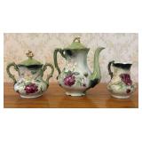 A Trio of A. Klingenberg and Dwenger Limoges Hand