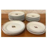 A Set of Alfred Meakin Royal Ironstone China Tea L