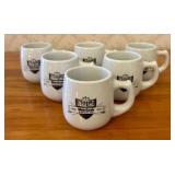 A Set of Six Vintage White Castle System Inc. Cera