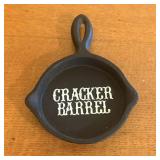 Cracker Barrel Miniature Cast Iron Skillet Adverti