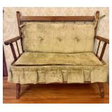 Vintage American Colonial Revival Style Wooden Set