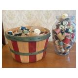 A Large Collection of Vintage Sewing Notions and T