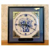University of Kentucky Wildcats Framed Wall Clock