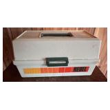 Vintage Rebel Three Tray Cantilever Plastic Tackle