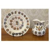 Two Chadwick-Miller Presidential Memorabilia Ceram