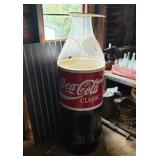 Large Coca-Cola Classic Bottle Shaped Floor Displa