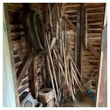 An Assortment of Vintage Agricultural, Woodworking