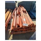 Beams (Approx 40 total, 4in & 6in)