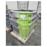 Skid Lot of (12) 39-Gallon Trash Cans