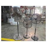 (3) Pedestal Fans