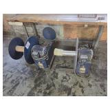 (2) Label Winder/ Takeup Reels
