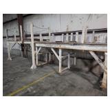 (2) Work Platforms With Chain Guardrails