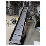 Inclined Cleated Belt Conveyor