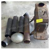 Nice Smaller Wood Stove w/ Pipe