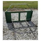 2 Spike Bale Fork JD Style Hookup