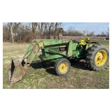 John Deere 2020 Gas With 48 Loader New Seat
