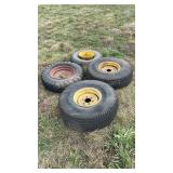 OFFSITE - 4 Dry Farm Tires and Wheels