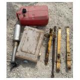 Boat Gas Tank Breaker Box Scrap Muffler